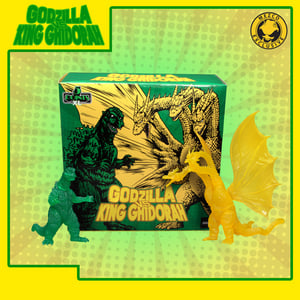 5 Points XL Godzilla vs King Ghidorah Limited Edition Radioactive Battle Box