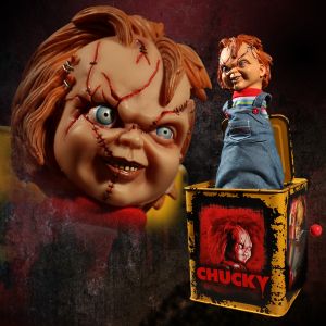 Burst-A-Box Scarred Chucky