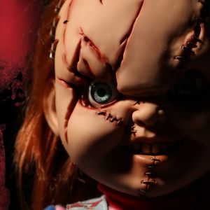 MDS Mega Scale Bride of Chucky: Talking Scarred Chucky