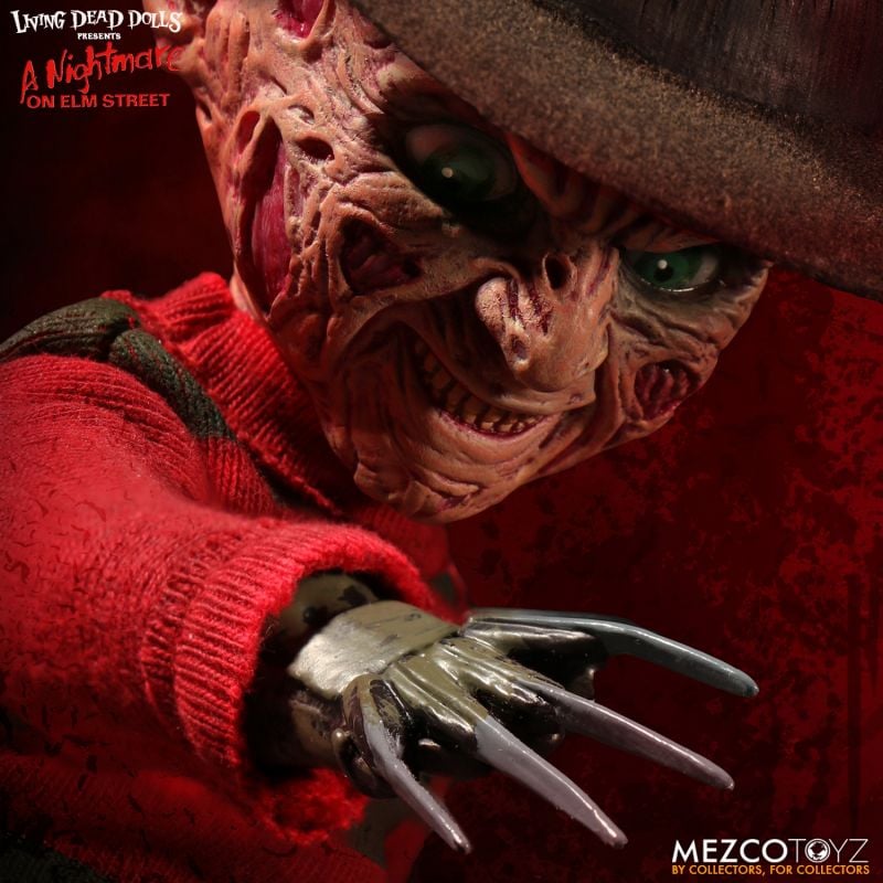 Mezco Living Dead Dolls Freddy Krueger A Nightmare on Elm Street FREDDY LDD 