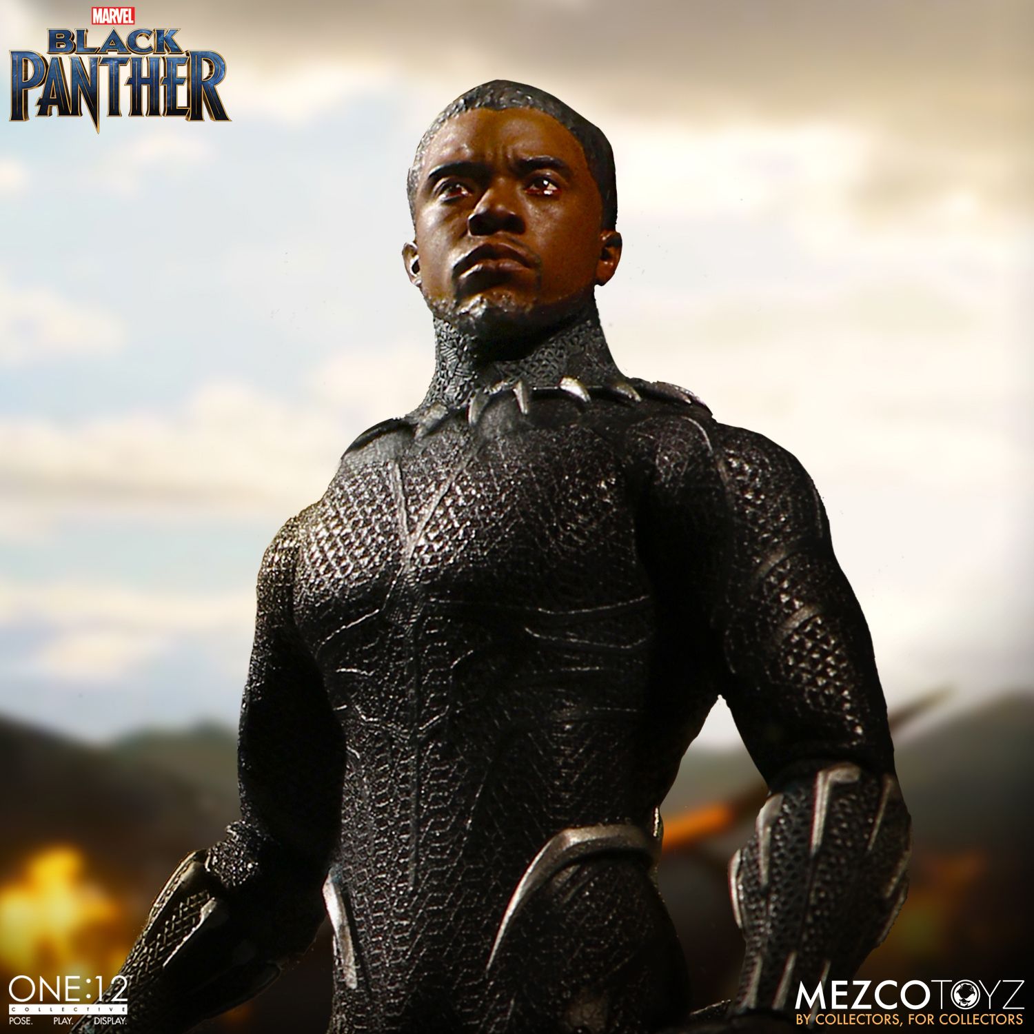 Mezco  Toyz One:12 Collective Black Panther Action Figures Brand New In Stock! 