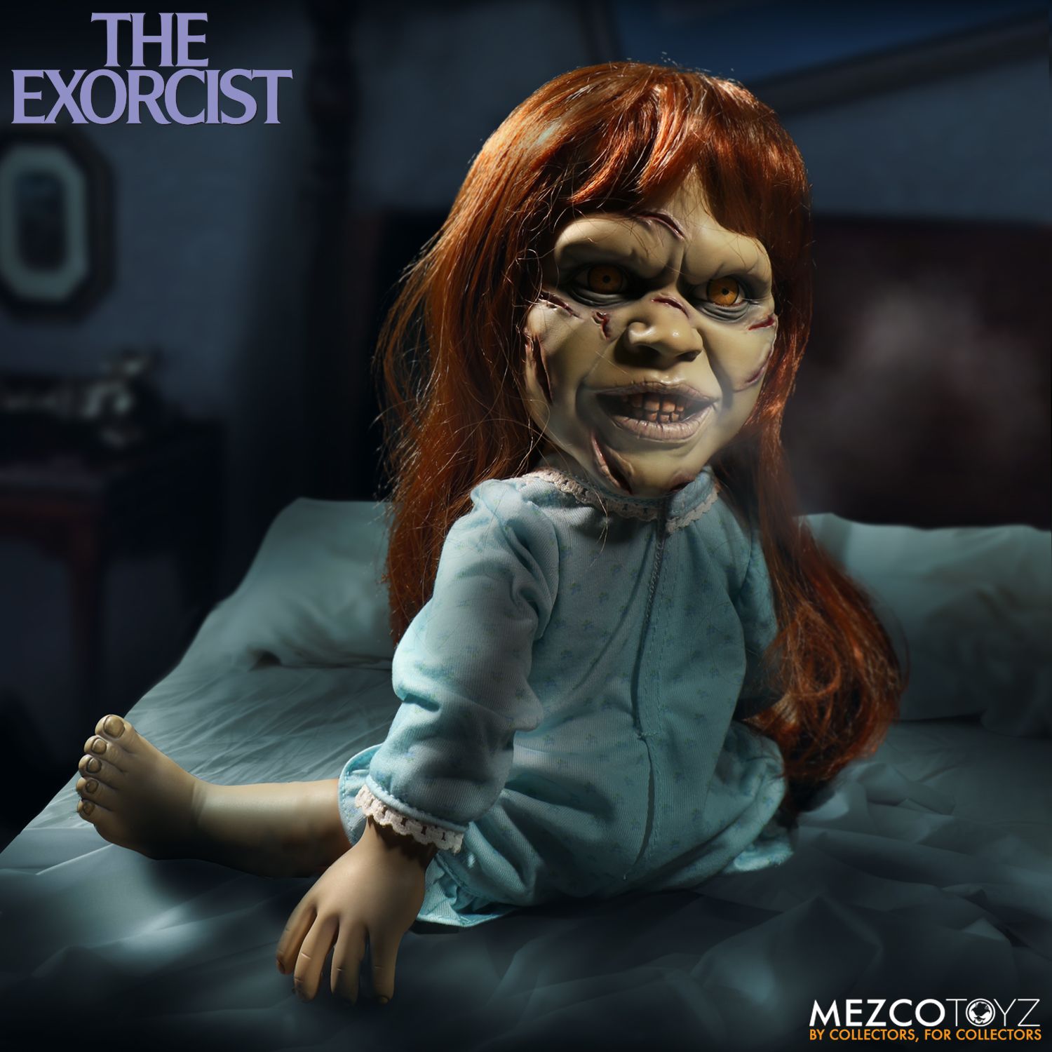 Mezco Toyz 15" Mega Scale Exorcist with Sound Feature Action Figure NEW IN Stock 