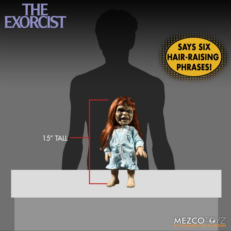 15" Mega Scale The Exorcist Talking Regan Doll* BRAND NEW The Exorcist Figures 