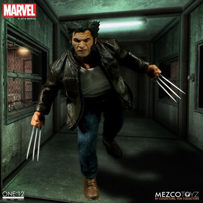 Wc76534 Mezco Wolverine Logan One 12 Collective Action Figure in Stock for sale online 