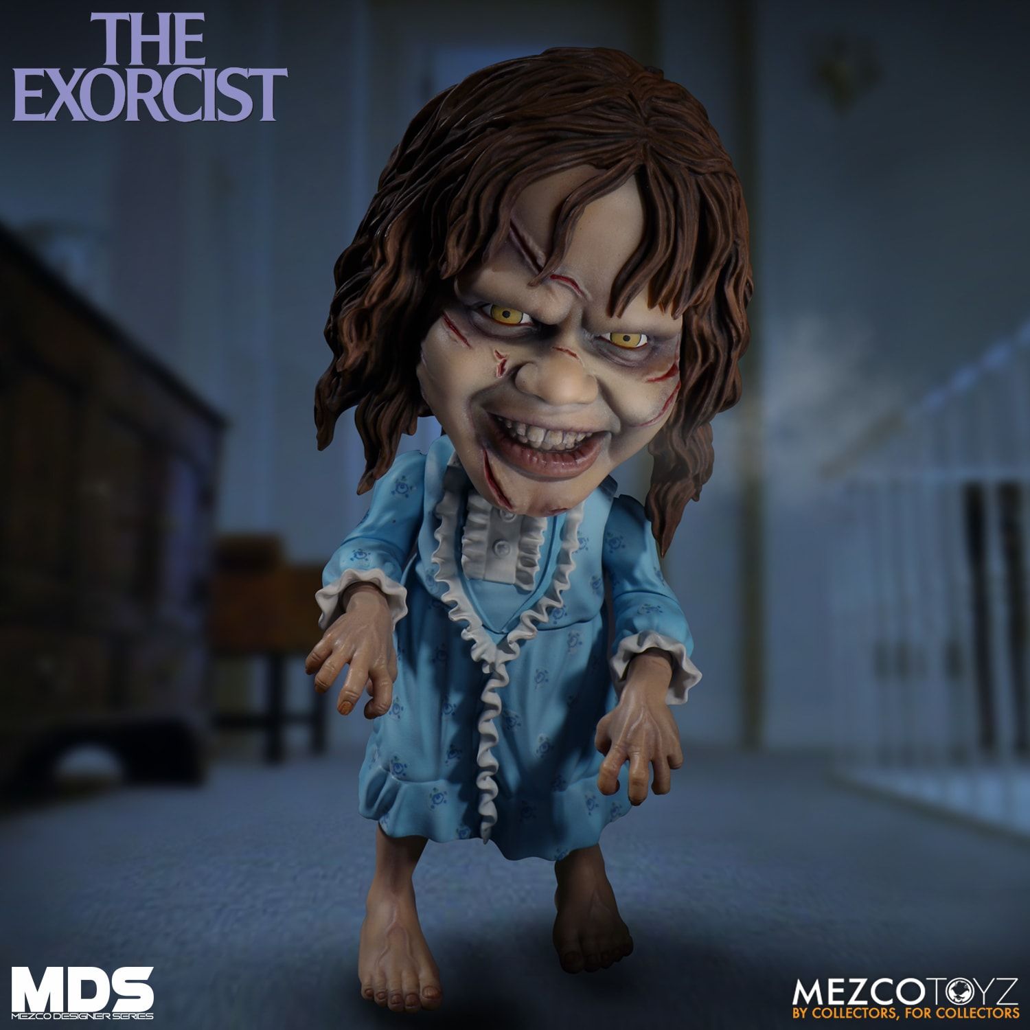 Mezco Designer Series Regan MDS Stylized Action FigureThe Exorcist Halloween 6" 