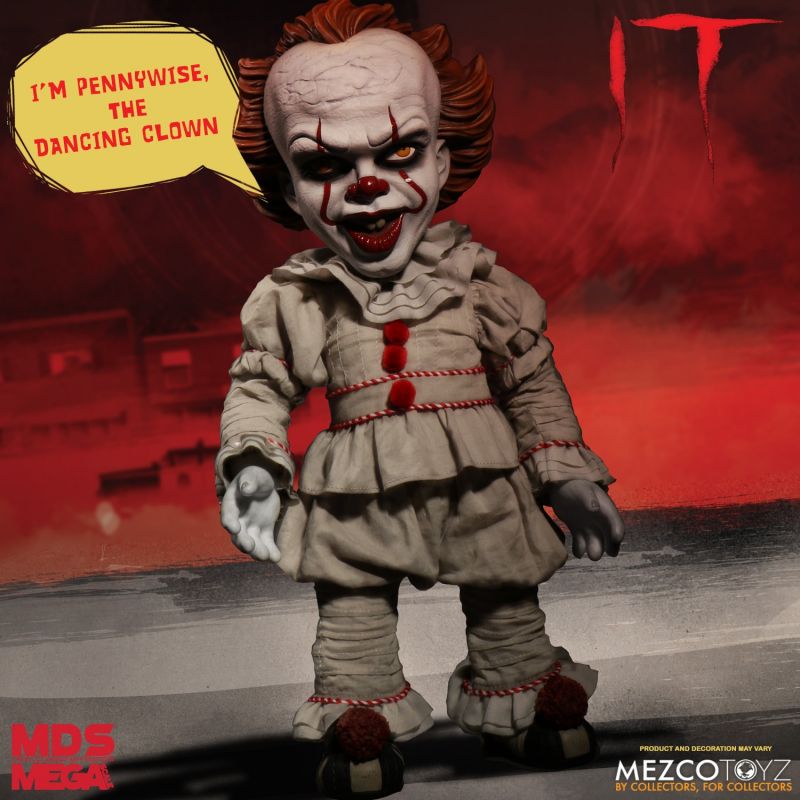 It Pennywise The Dancing Clown Talking Figure Mezco Toyz MDS 7e90zm1 for sale online 