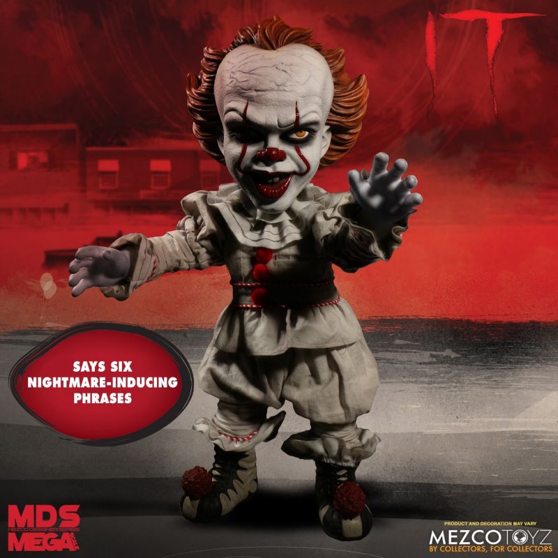 MEZCO TOYS MDS Mega Scale – Pennywise Parlante (1990) Standard