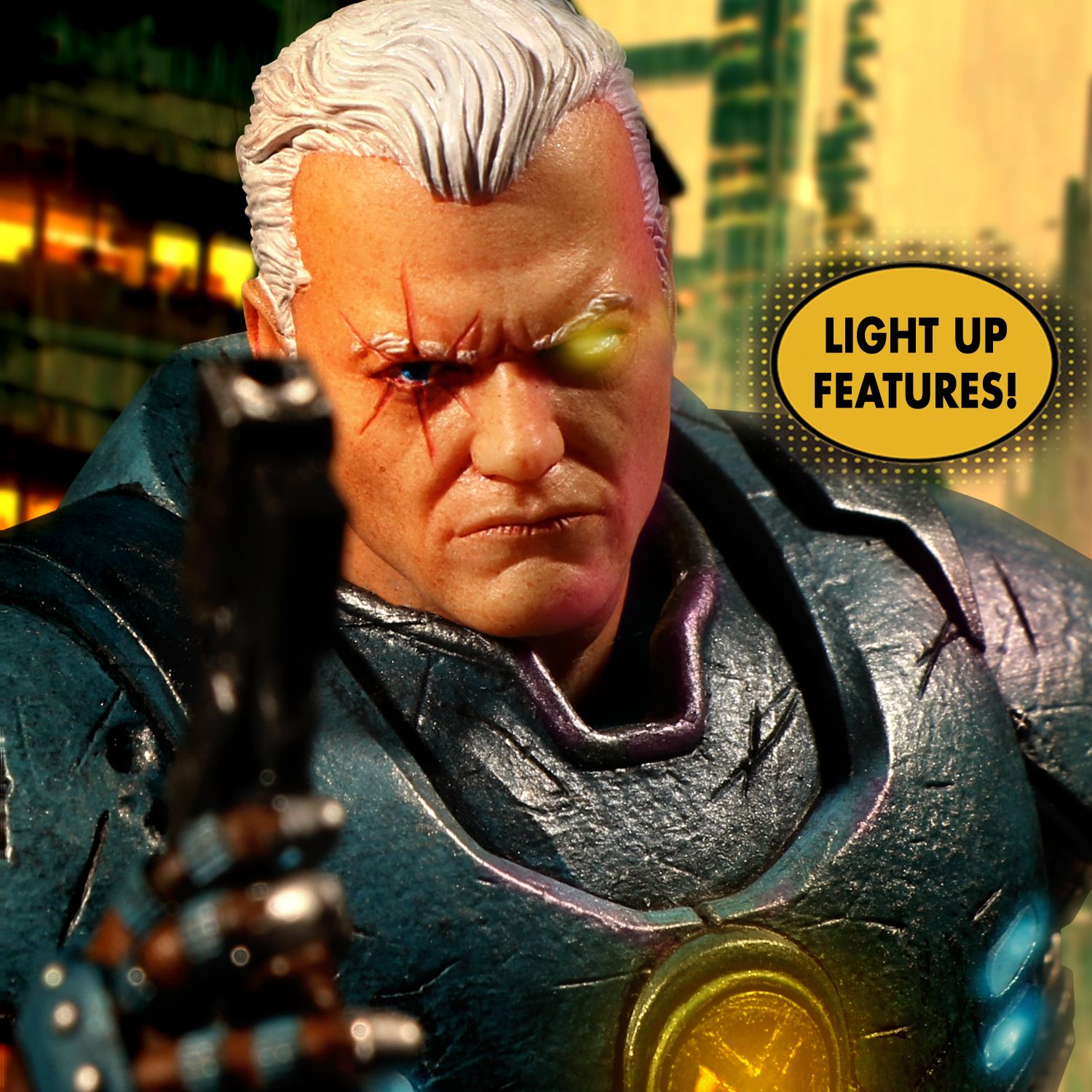 12 Collective Marvel Cable Action Figure for sale online Mezco One 