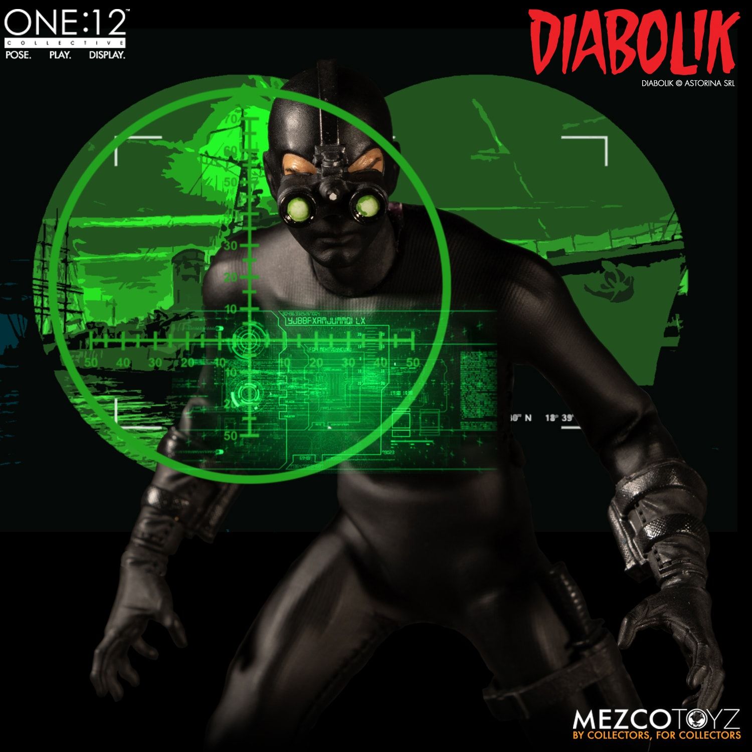 mezco one 12 diabolik