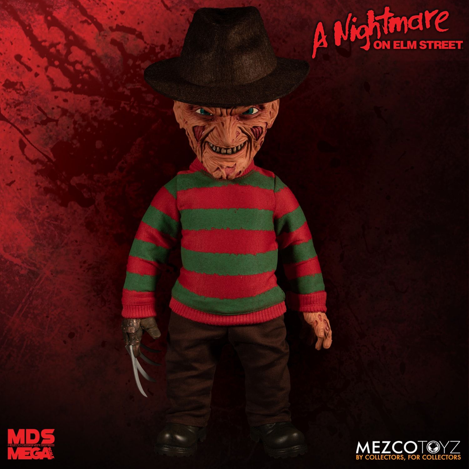 Nightmare on Elmstreet Talking Mega Scale Freddy Krueger 15" 
