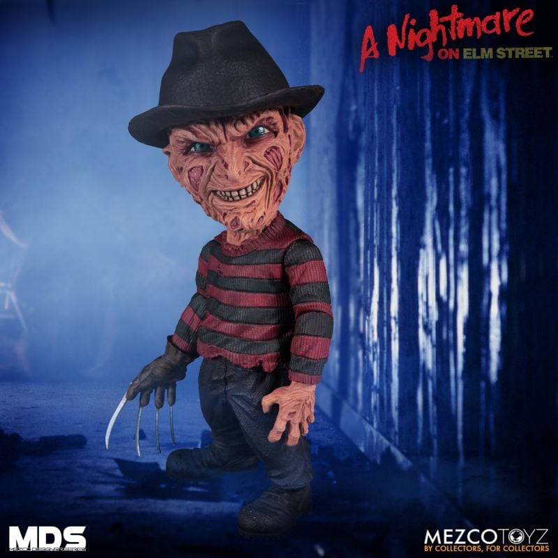 MEZCO FREDDY KRUEGER 6" Figure Stylized Designer Nightmare Elm Street 3 Dreams 