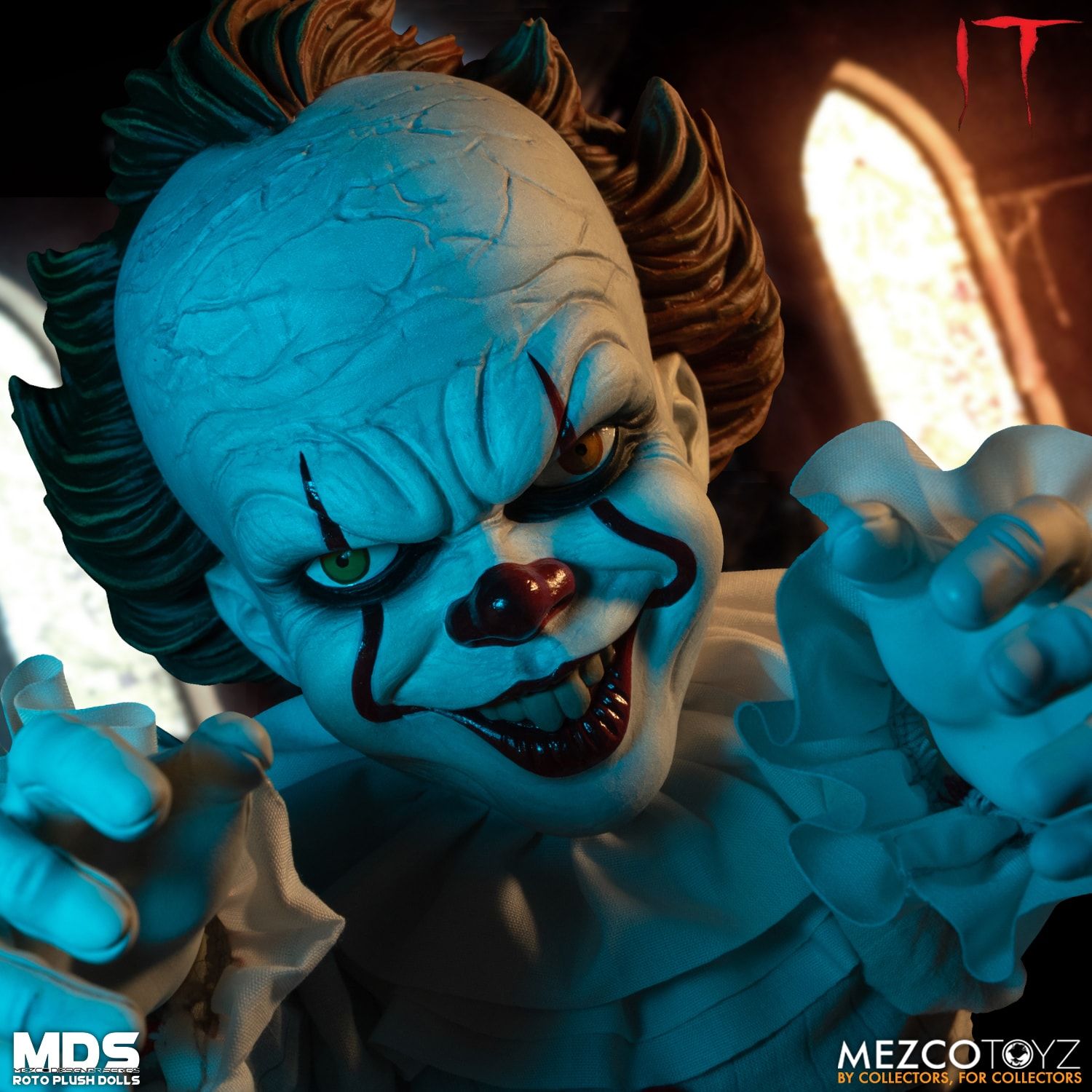 MDS It 2017 Pennywise 6in Deluxe Stylized Roto Figure for sale online 