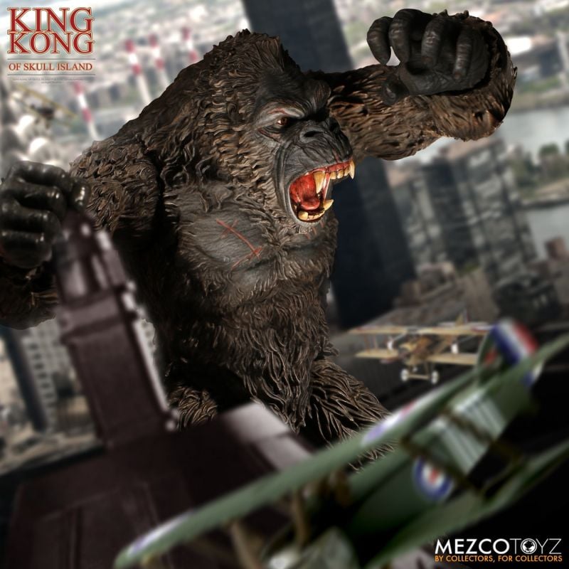 Mezco Toys ULTIMATE KONG ACTION FIGURE 18" King Kong of Skull Island Sealed 