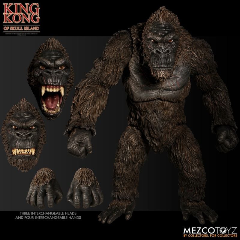 Details about   MEZCO King Kong of Skull Island 7 Inch Action Figure 