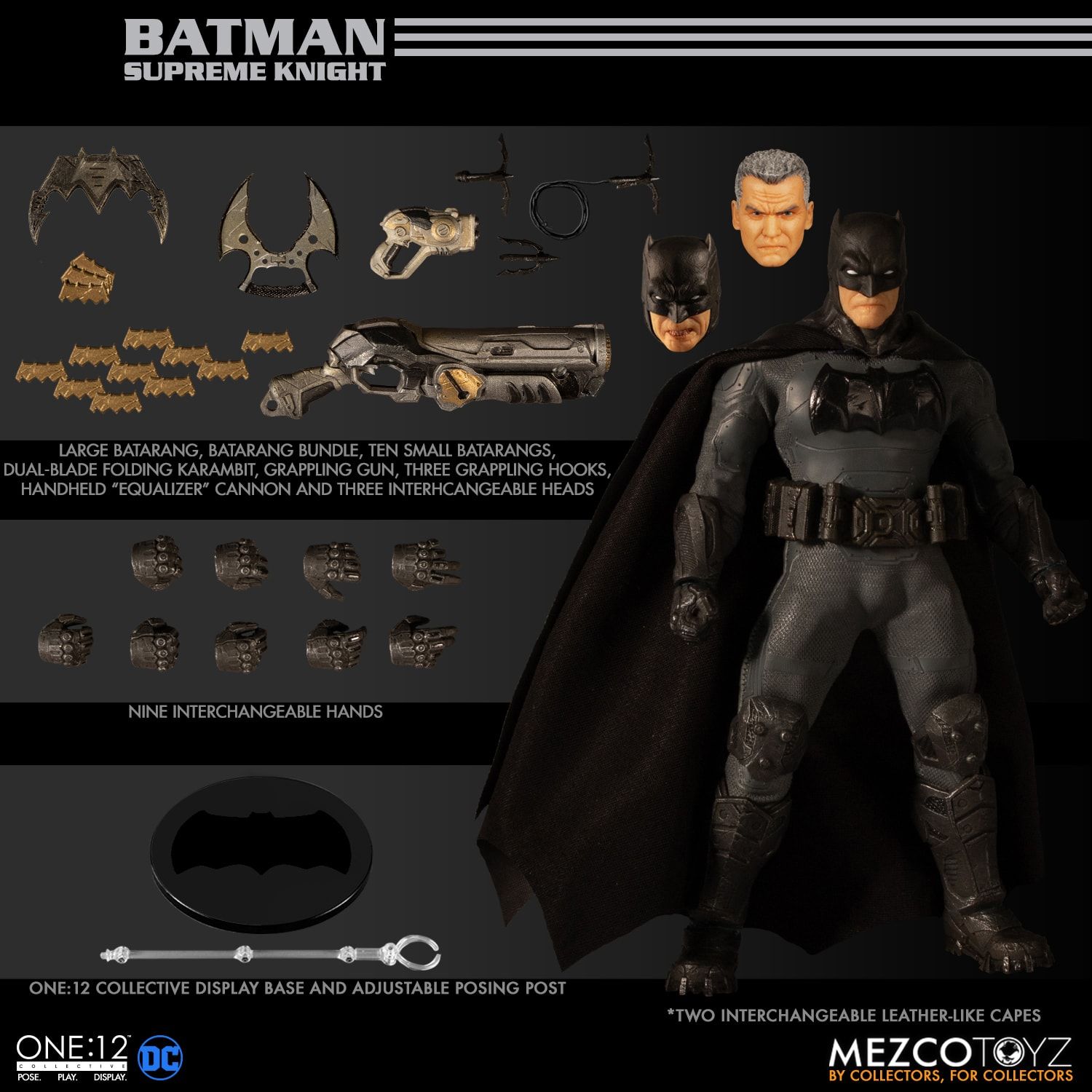 batman supreme knight mezco