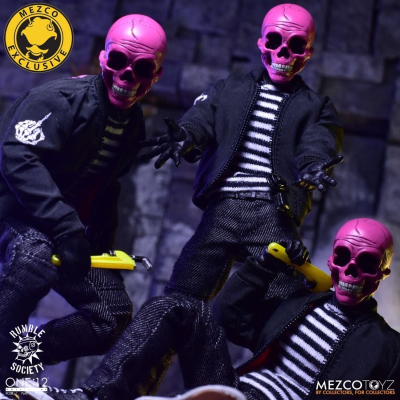 Rumble Society - Pink Skulls Chaos Club