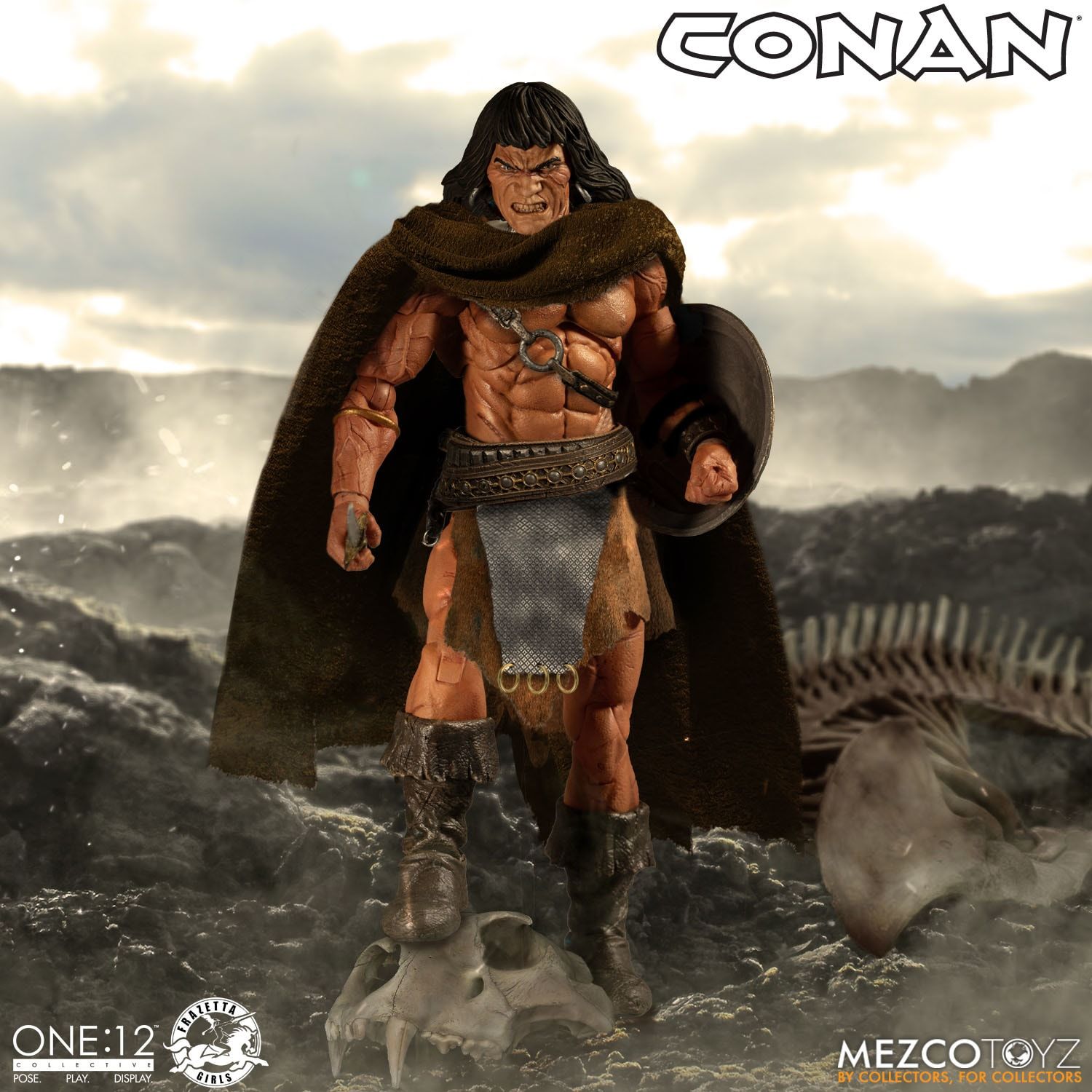 MEZCO Toys ONE:12 COLLECTIVE Conan The Barbarian 6 INCH SCALE FIGURE PRESALE