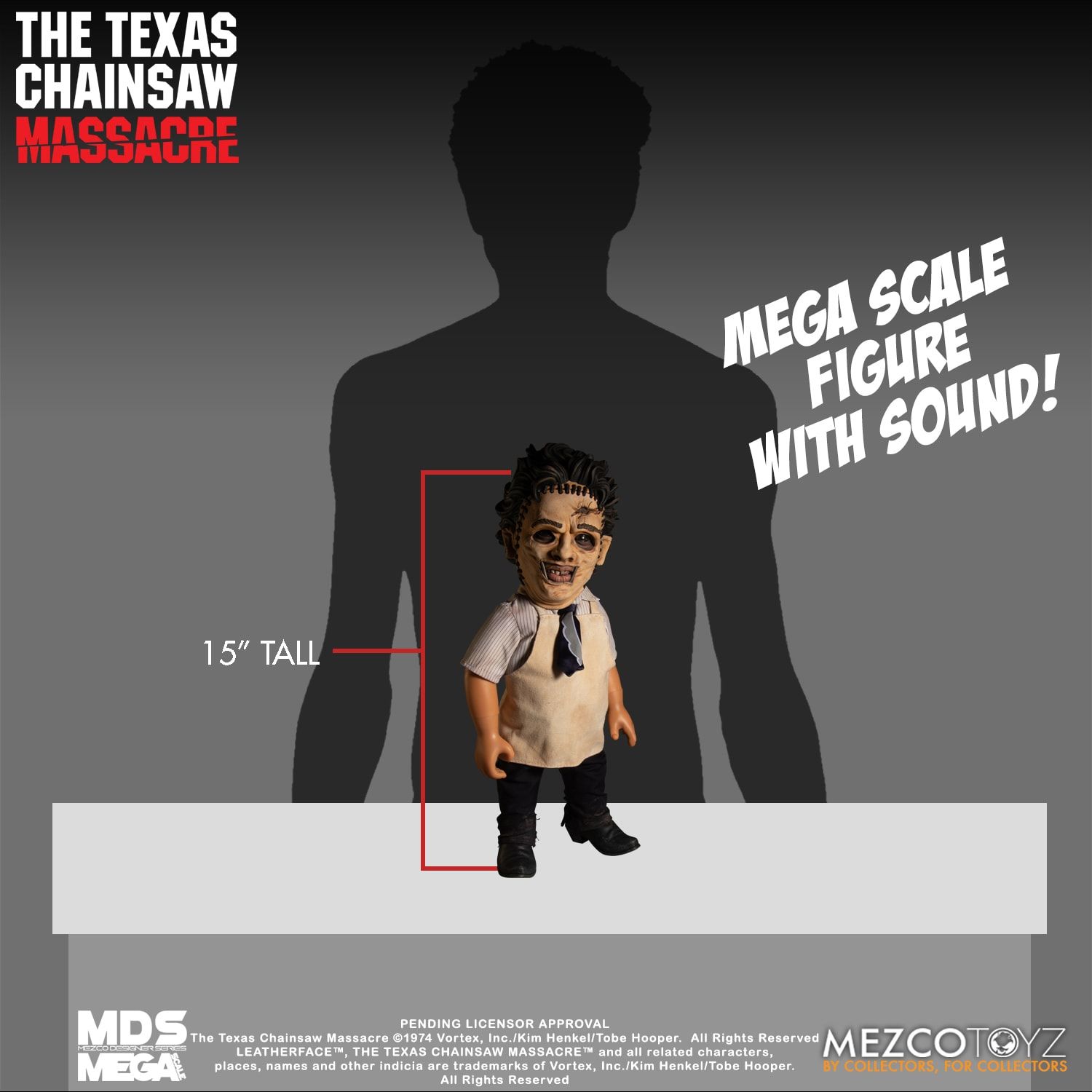 MDS Mega Scale The Texas Chainsaw Massacre (1974): Leatherface