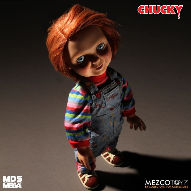 Mezco Toyz 78002 Childs Play 2 15" Talking Good Guy Chucky Doll for sale online 