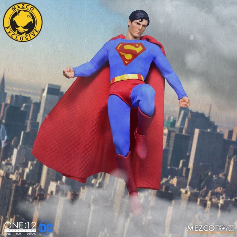 for Mezco One:12 Exclusive 1978 SUPERMAN Action Figure PRE-ORDER