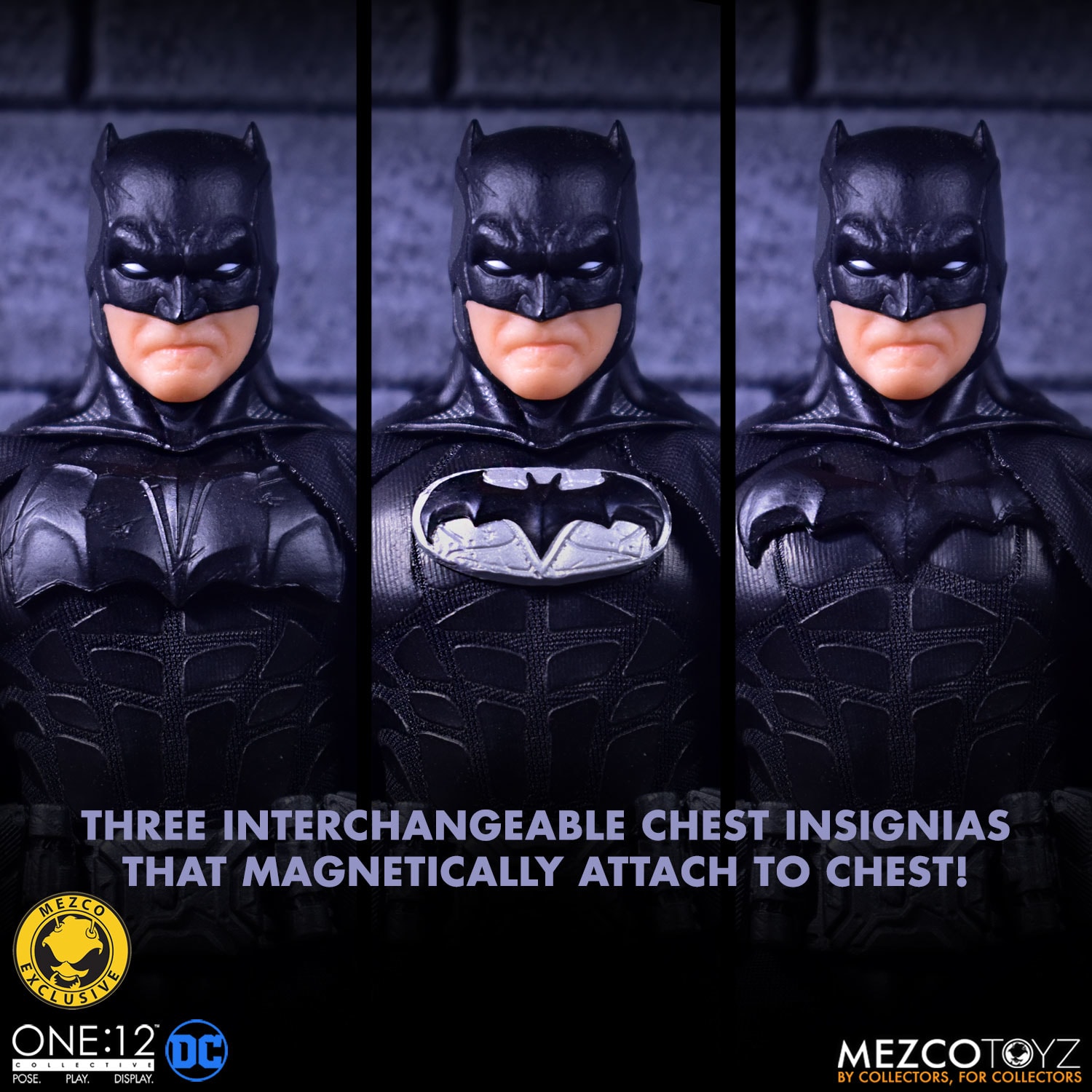 mezco batman trilogy