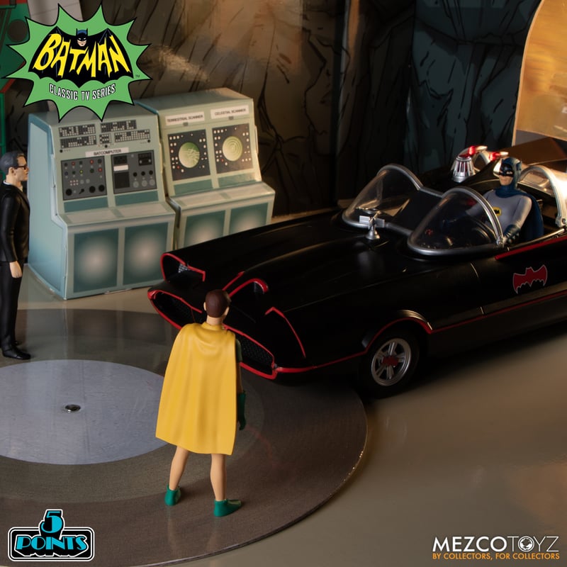 5 Points Batman (1966): Deluxe Boxed Set | Mezco Toyz