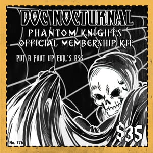Mezco Toyz Doc Nocturnal's Phantom Knights Official Membership Kit