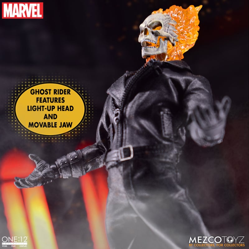One:12 Collective Ghost Rider & Hell Cycle Set | Mezco Toyz