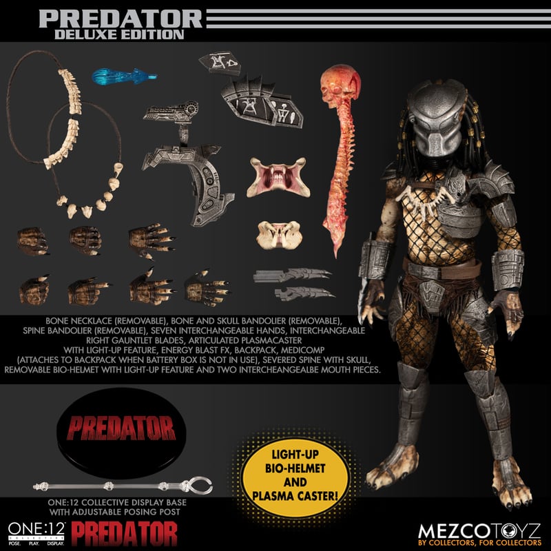 1/6 Hot Toys Predator Gauntlet Style 1 
