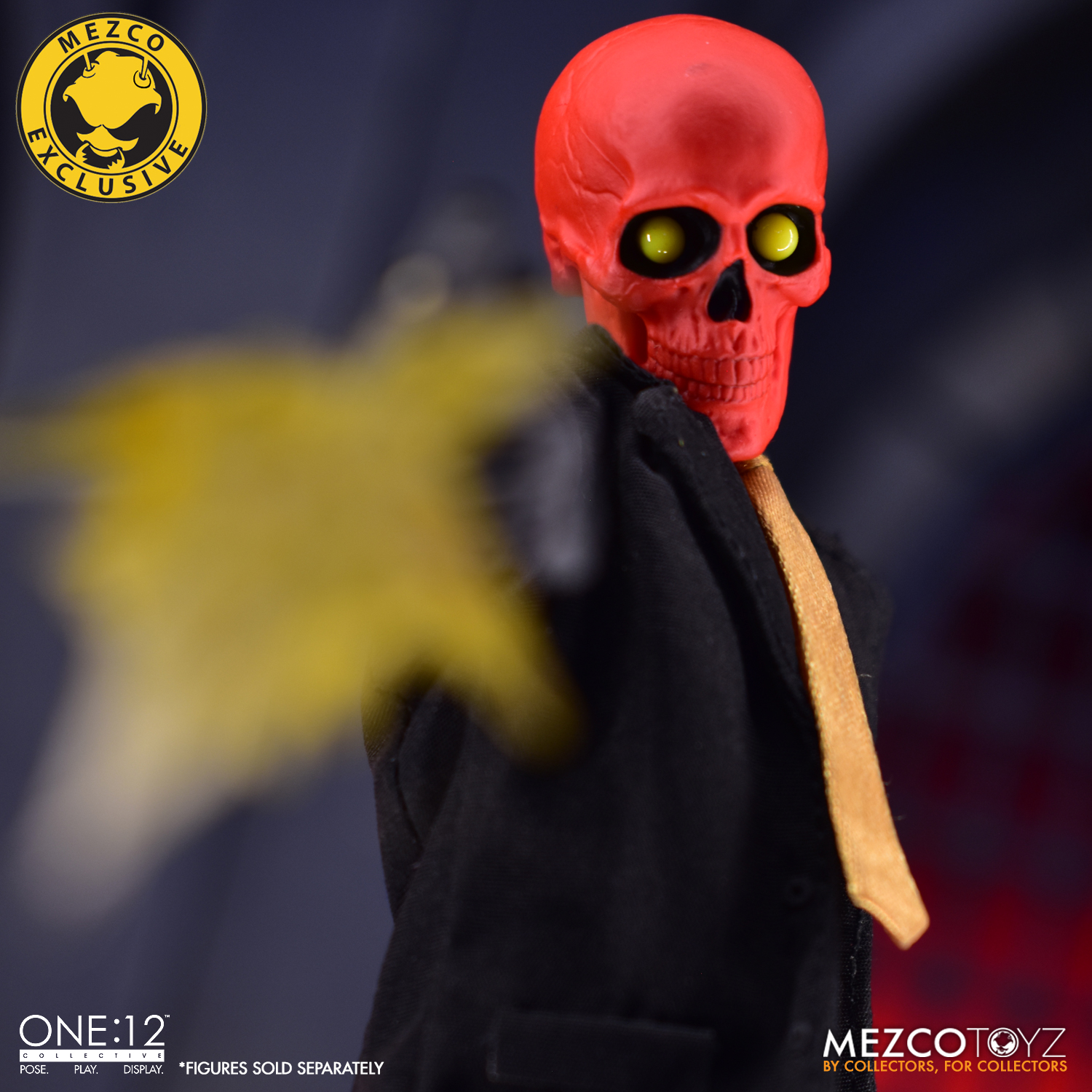 Mezco Crimson Cranium 2 Pack IN HAND