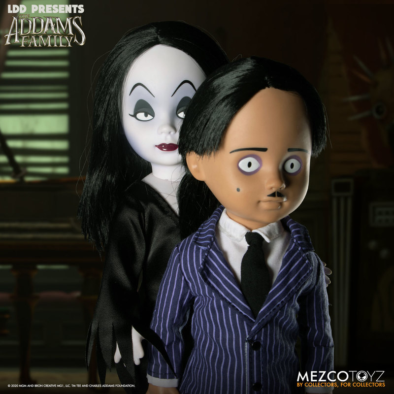 LDD Presents The Addams Family: Gomez & Morticia | Mezco Toyz