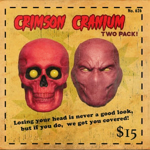 Mezco Toyz Crimson Cranium 2-Pack