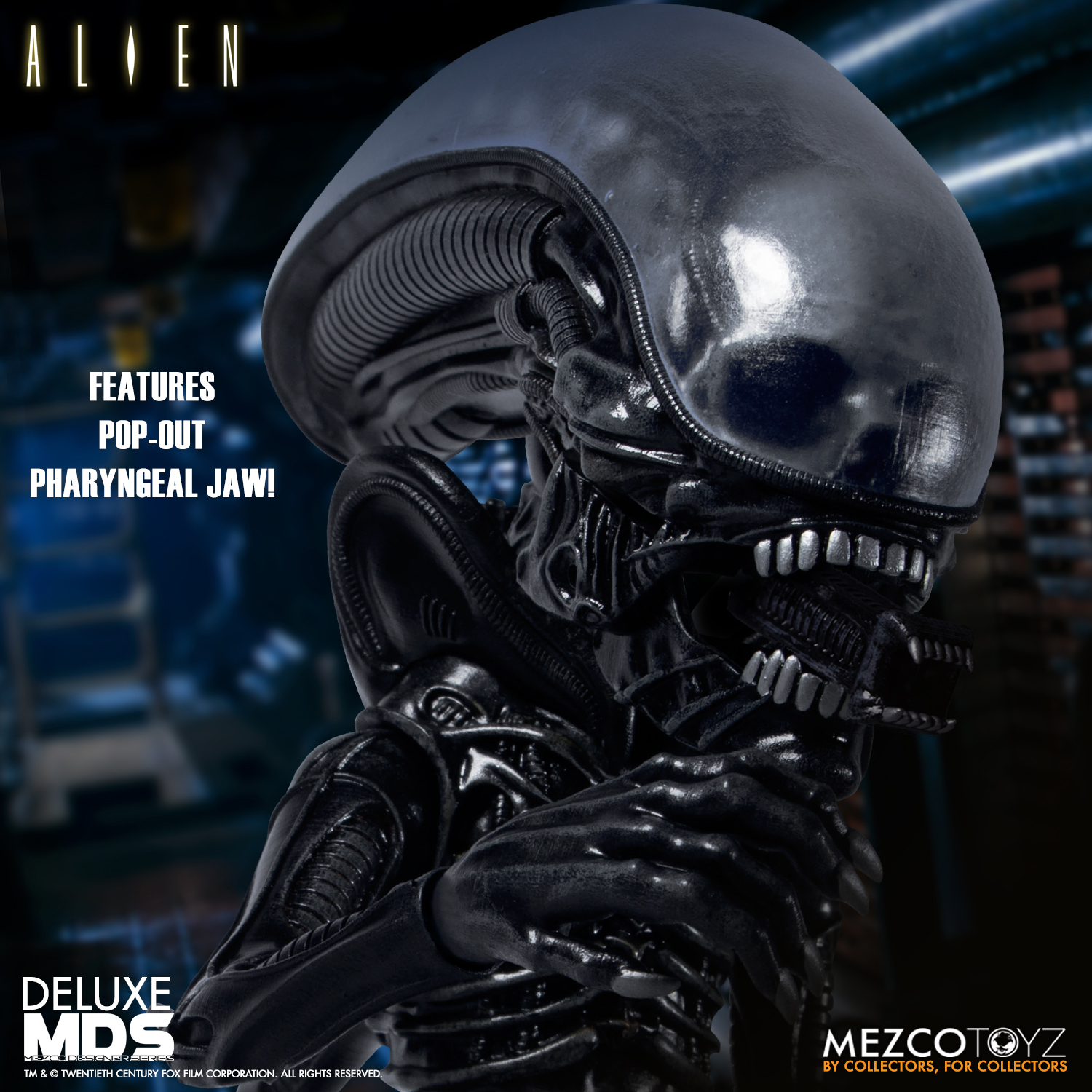 MEZCO MDS エイリアン プレデター Mezco Designer Series Deluxe Alien | Mezco Toyz