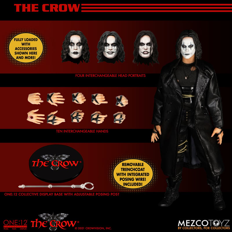 One:12 Collective The Crow | Mezco Toyz