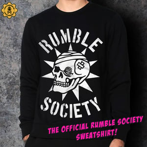 Mezco Toyz Rumble Society Crewneck Sweatshirt