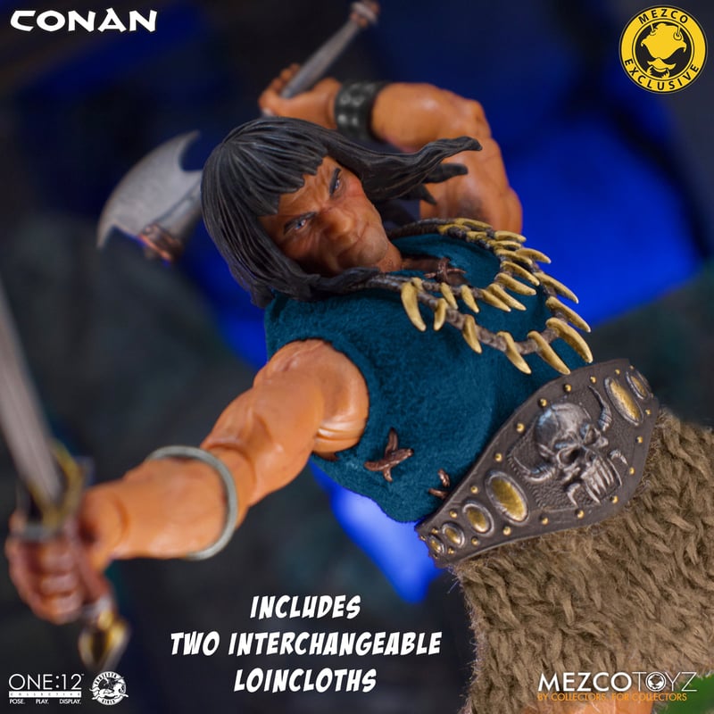 MEZCO Toys ONE:12 COLLECTIVE Conan The Barbarian 6 INCH SCALE FIGURE PRESALE