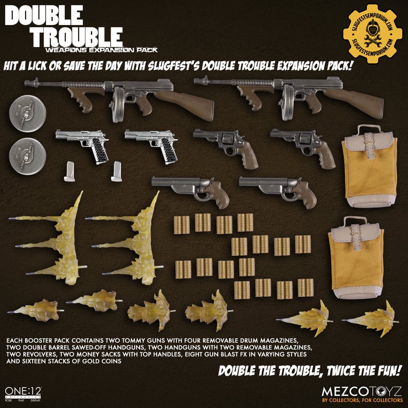 Slugfest’s Double Trouble Weapons Expansion Pack
