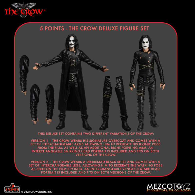 The Crow Deluxe Figure Set