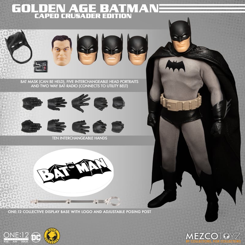 Golden Age Batman: Caped Crusader Edition