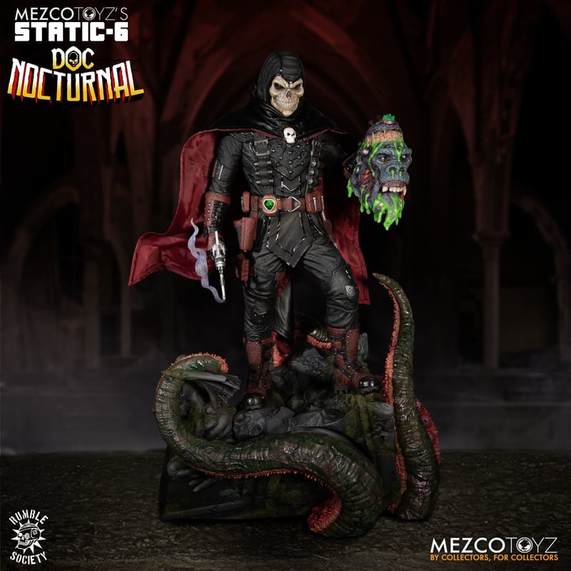 Mezco Toyz's Static-6 Rumble Society - Doc Nocturnal