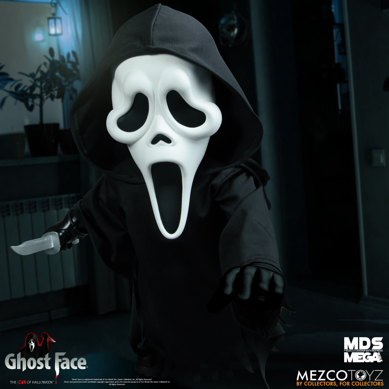 MDS Mega Scale Ghost Face | Mezco Toyz