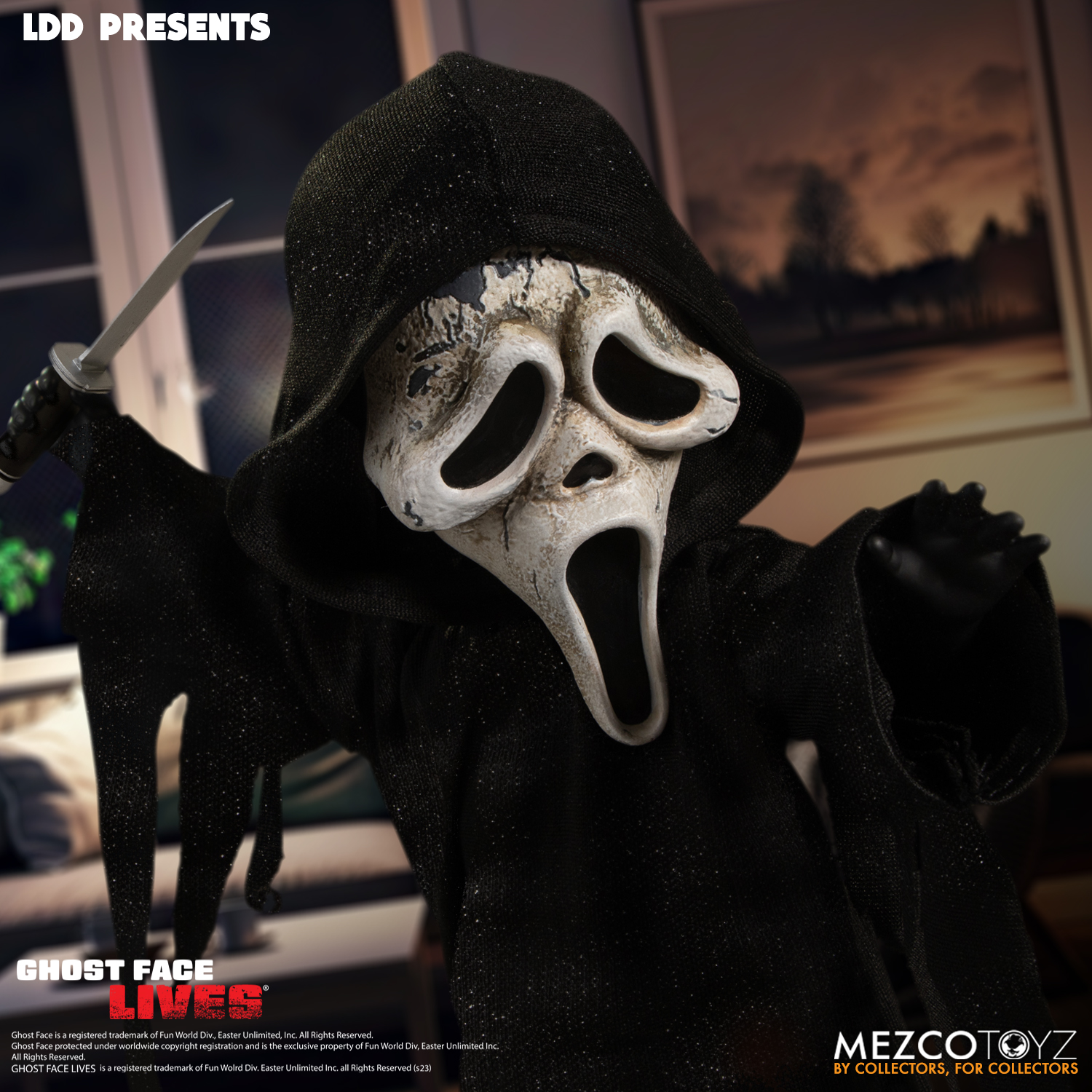 LDD Presents Ghost Face - Zombie Edition | Mezco Toyz