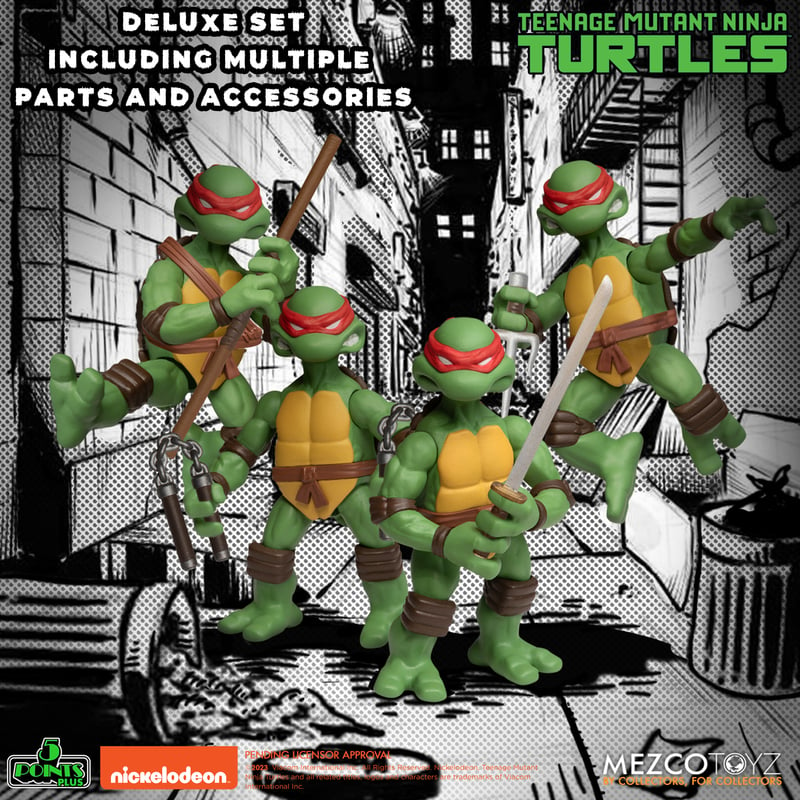 Teenage Mutant Ninja Turtles Deluxe set