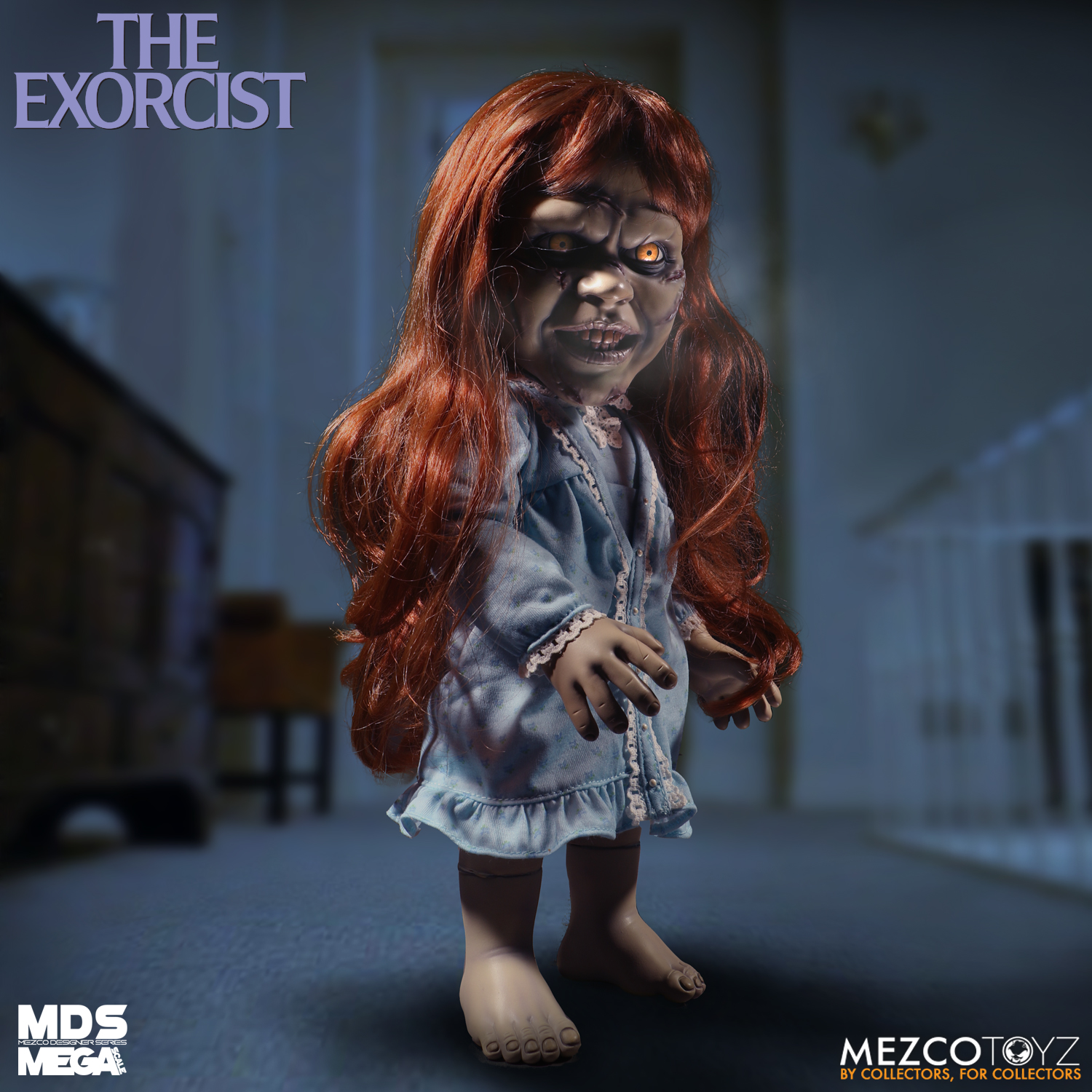 MDS Mega Scale Mega Scale Exorcist with Sound Feature | Mezco Toyz