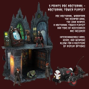 5 Points Doc Nocturnal - Nocturnal Tower Playset