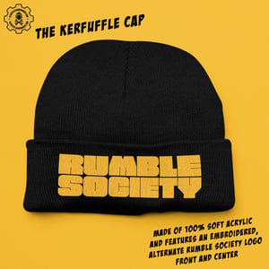 Rumble Society Kerfuffle Cap [Black]