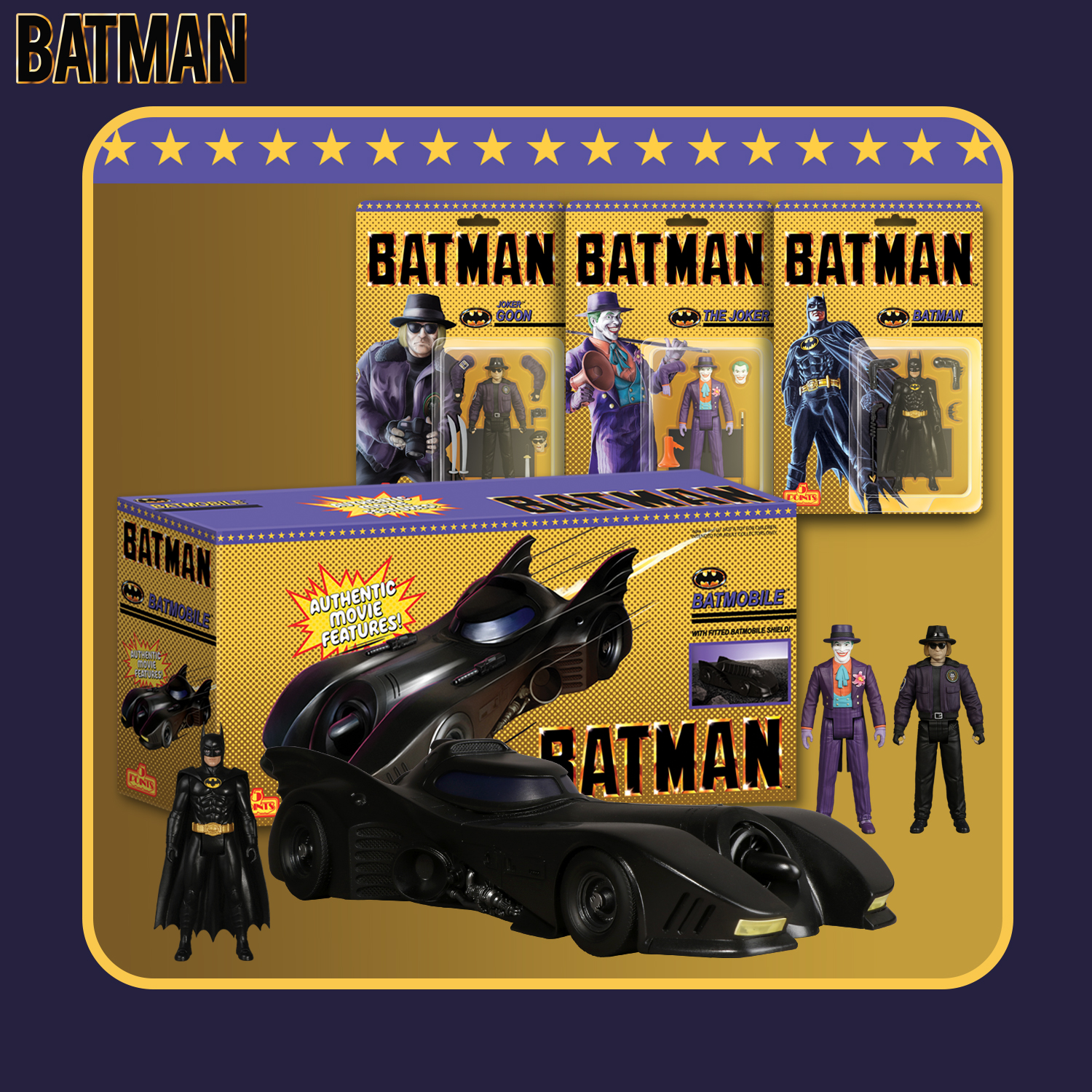 5 Points Batman (1989): Deluxe Set | Mezco Toyz