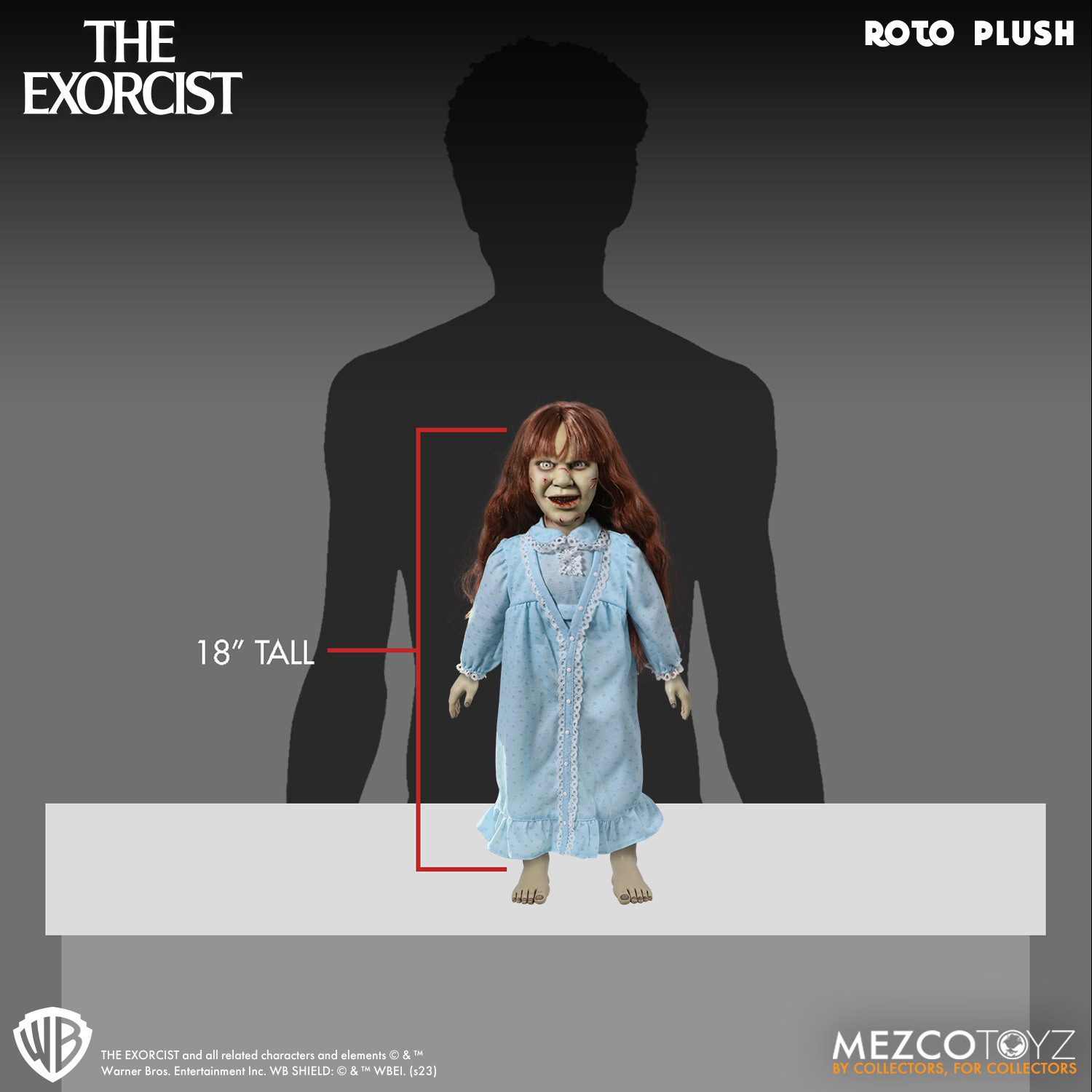 MDS Roto Plush The Exorcist | Mezco Toyz