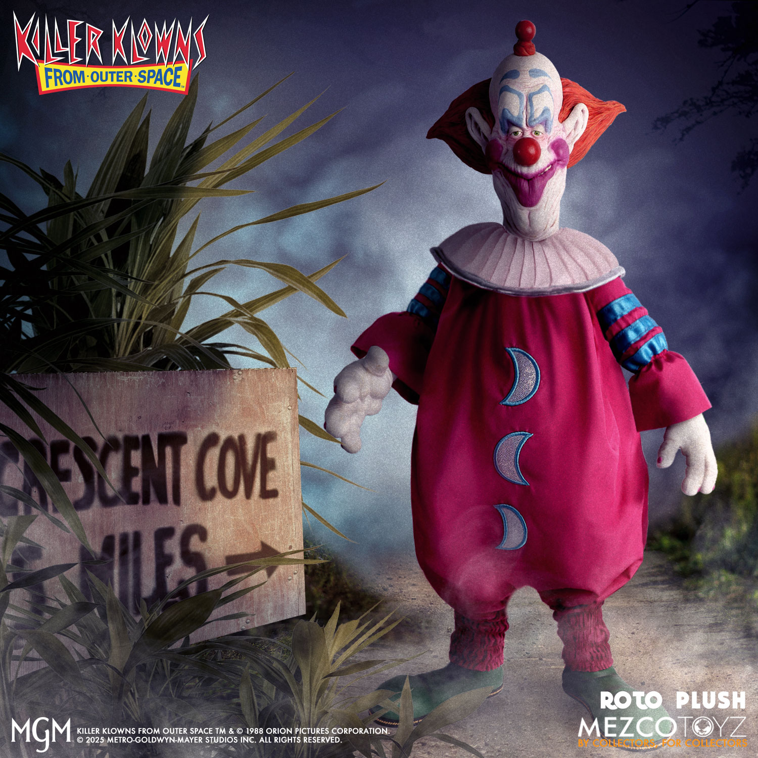 MDS Roto Plush Killer Klowns from Outer Space - Slim | Mezco Toyz
