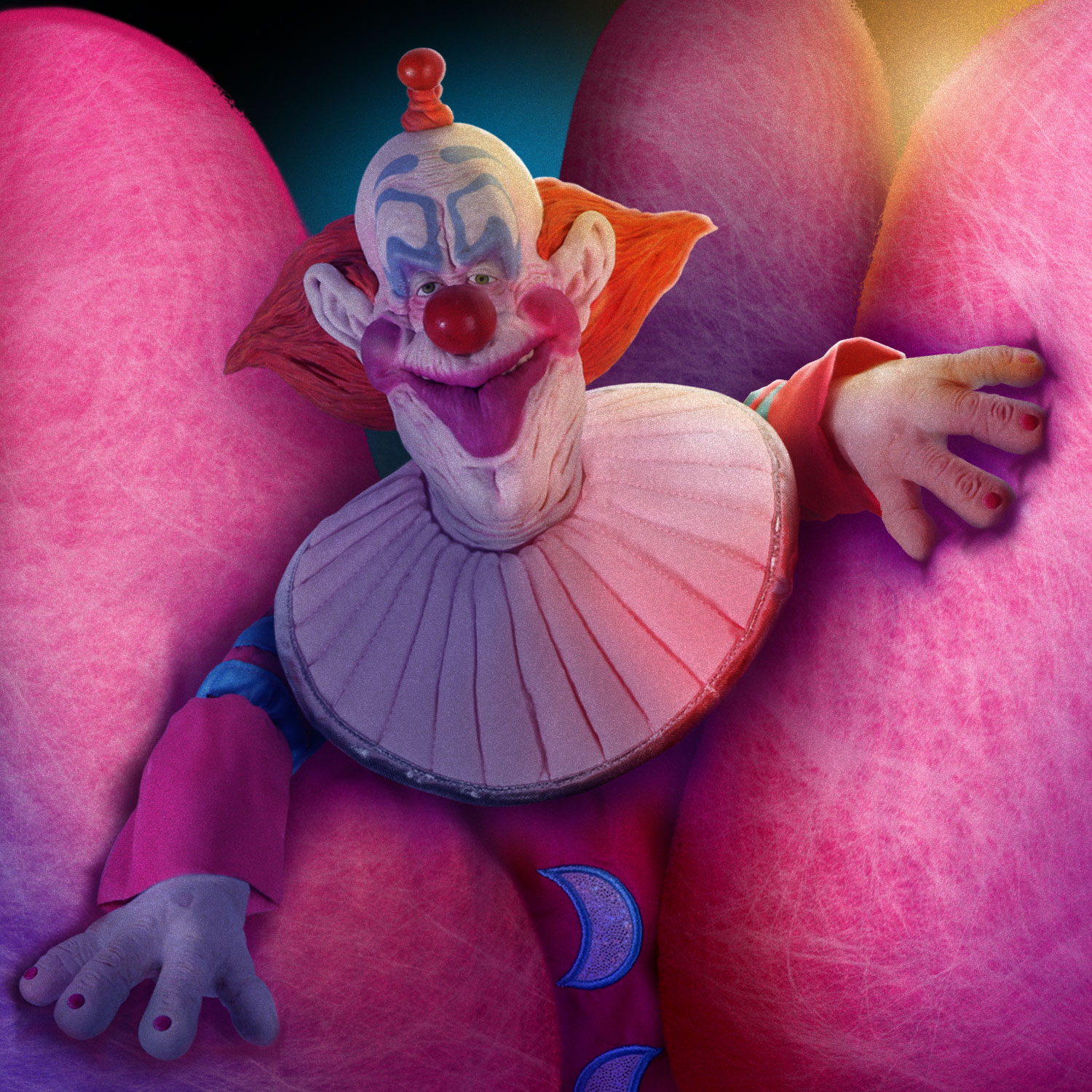 MDS Roto Plush Killer Klowns from Outer Space - Slim | Mezco Toyz